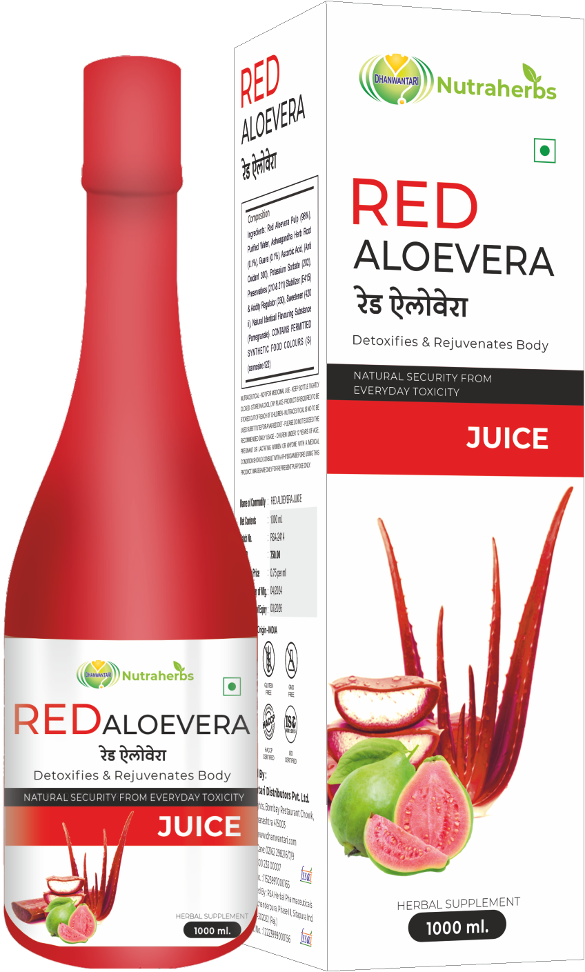 Red Aloe vera Juice