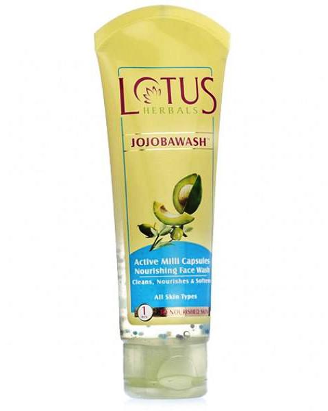 Lotus jojoba wash