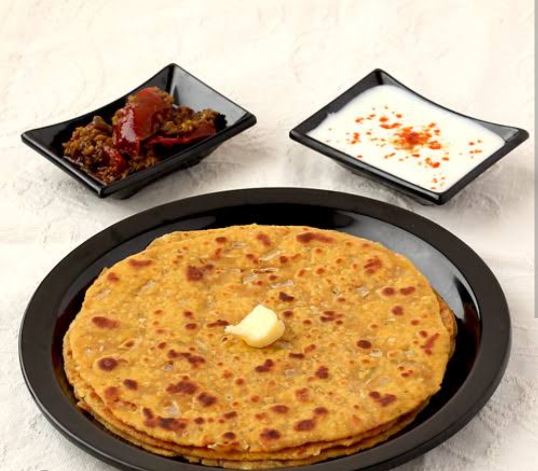 Missi butter roti
