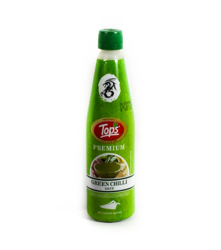 tops premium green chilli souce