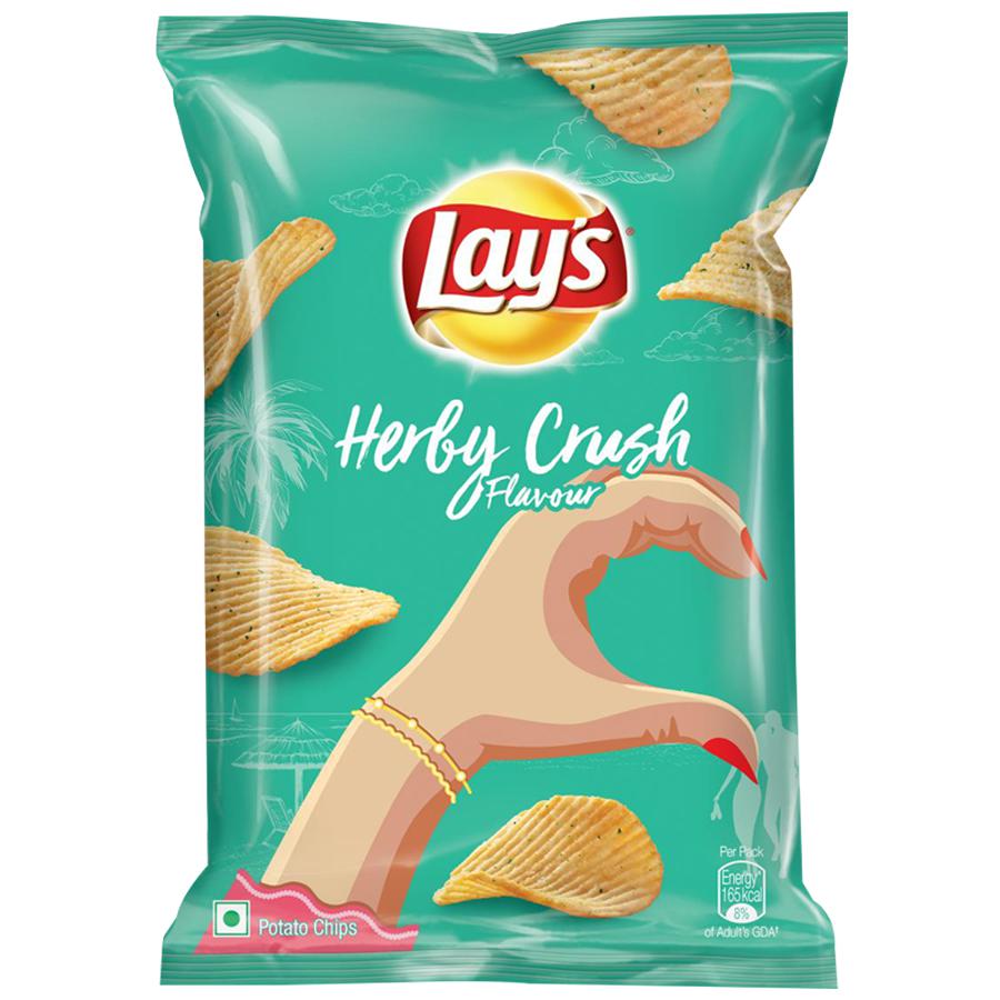Lay's herby crush flavour 