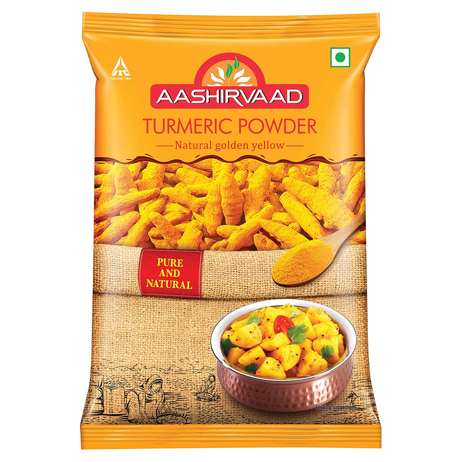 AASHIRVAD TURMERIC POWDER ( HALDI )