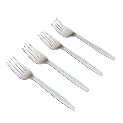 plastic spoon fork