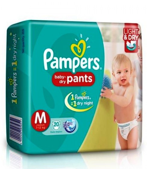 pampers pantsmedium 20