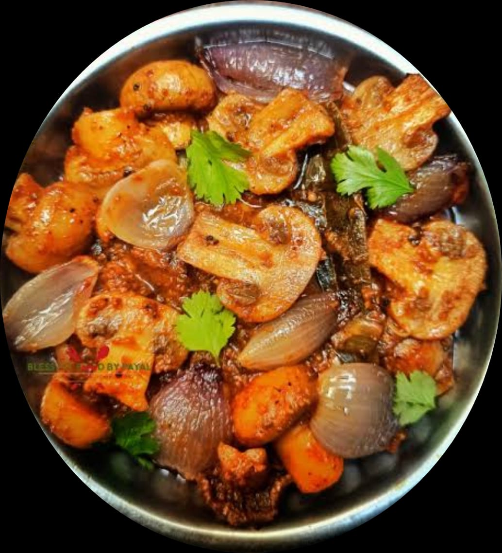 Mushroom do pyaza