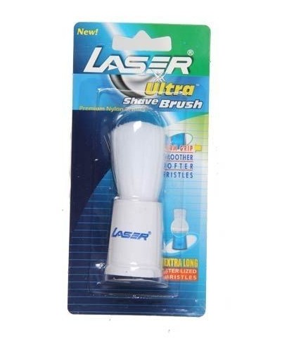 Laser shaving brush safter