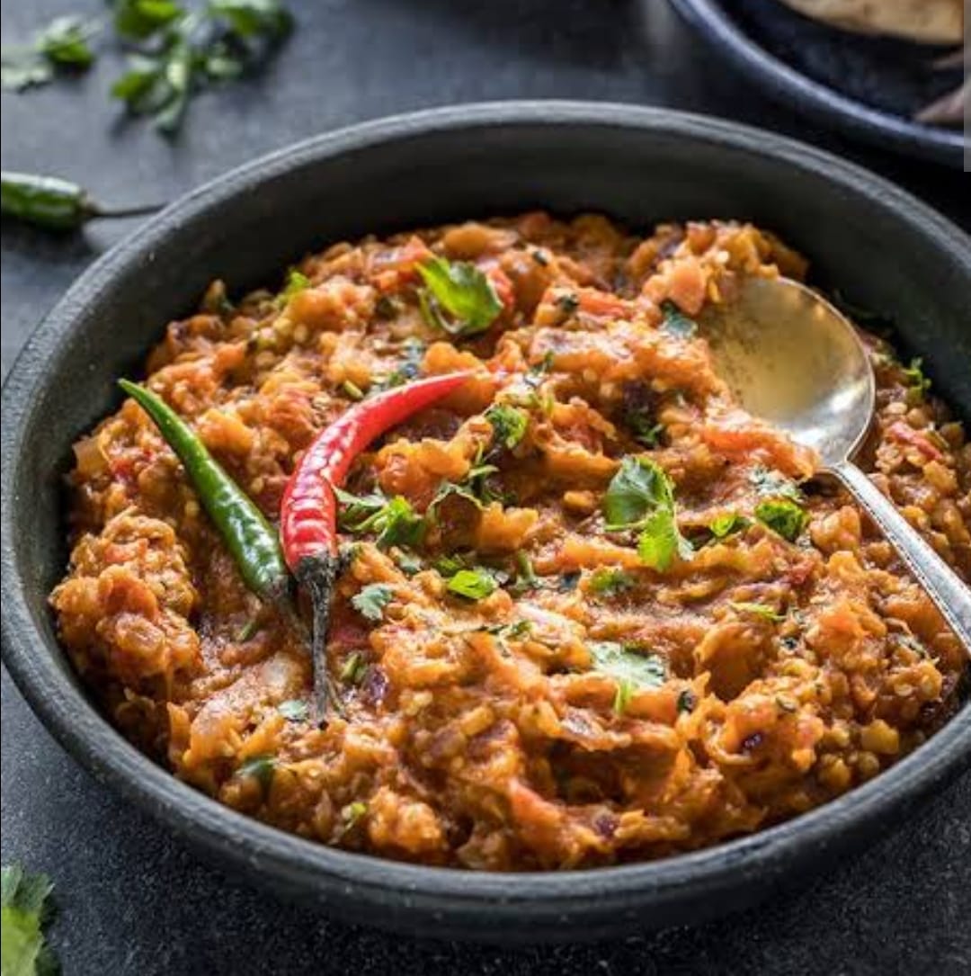 Baingan bharta 