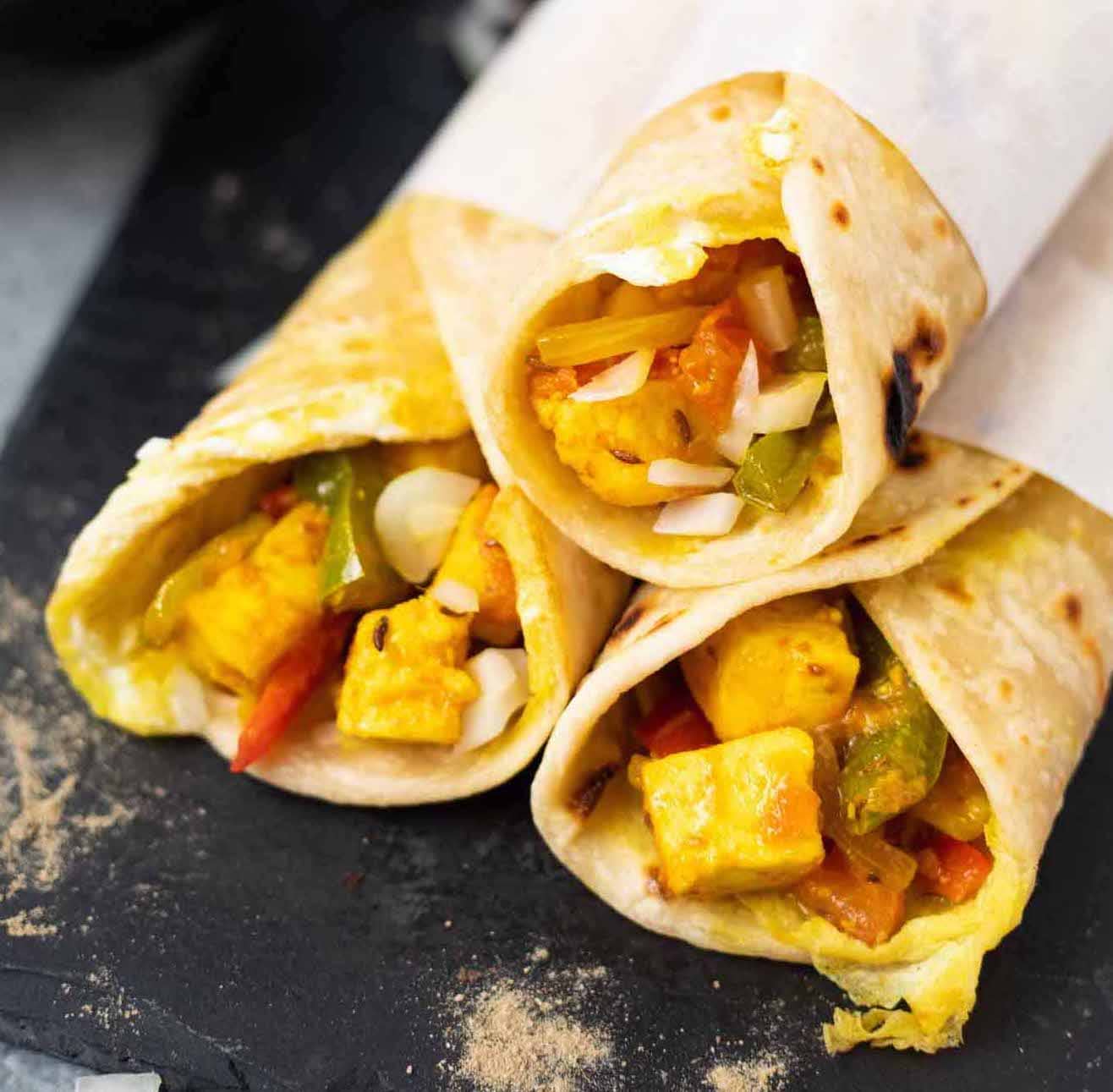 Paneer roll