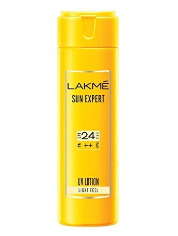 lakme sun expert spf24uv body lotion