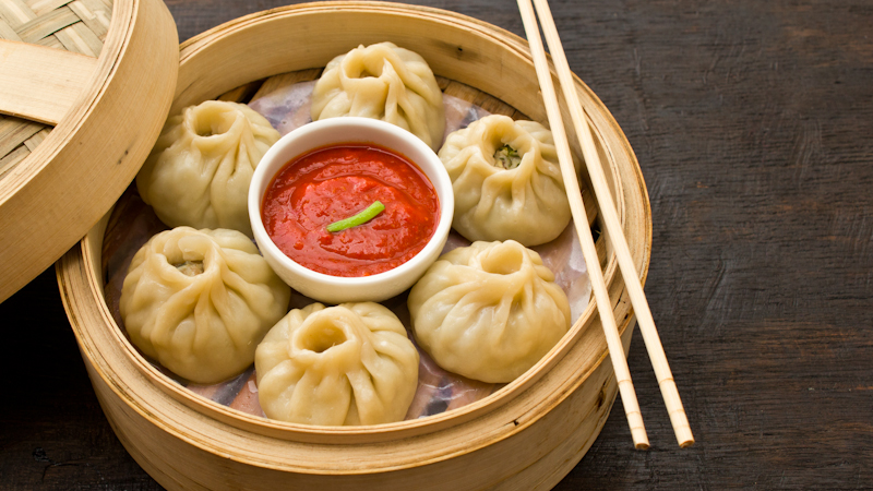 chicken momo