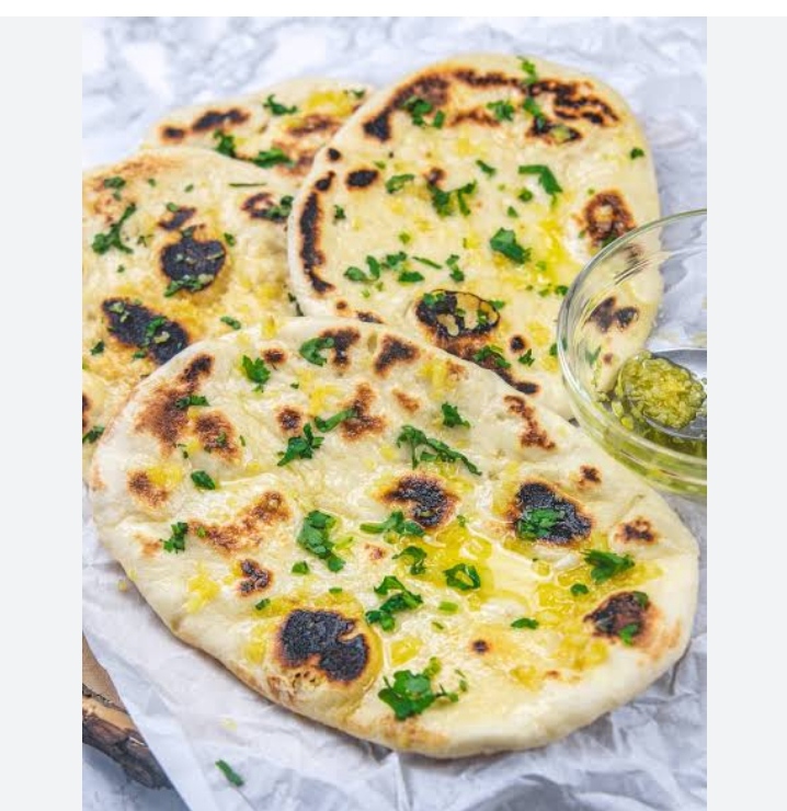 Garlic naan