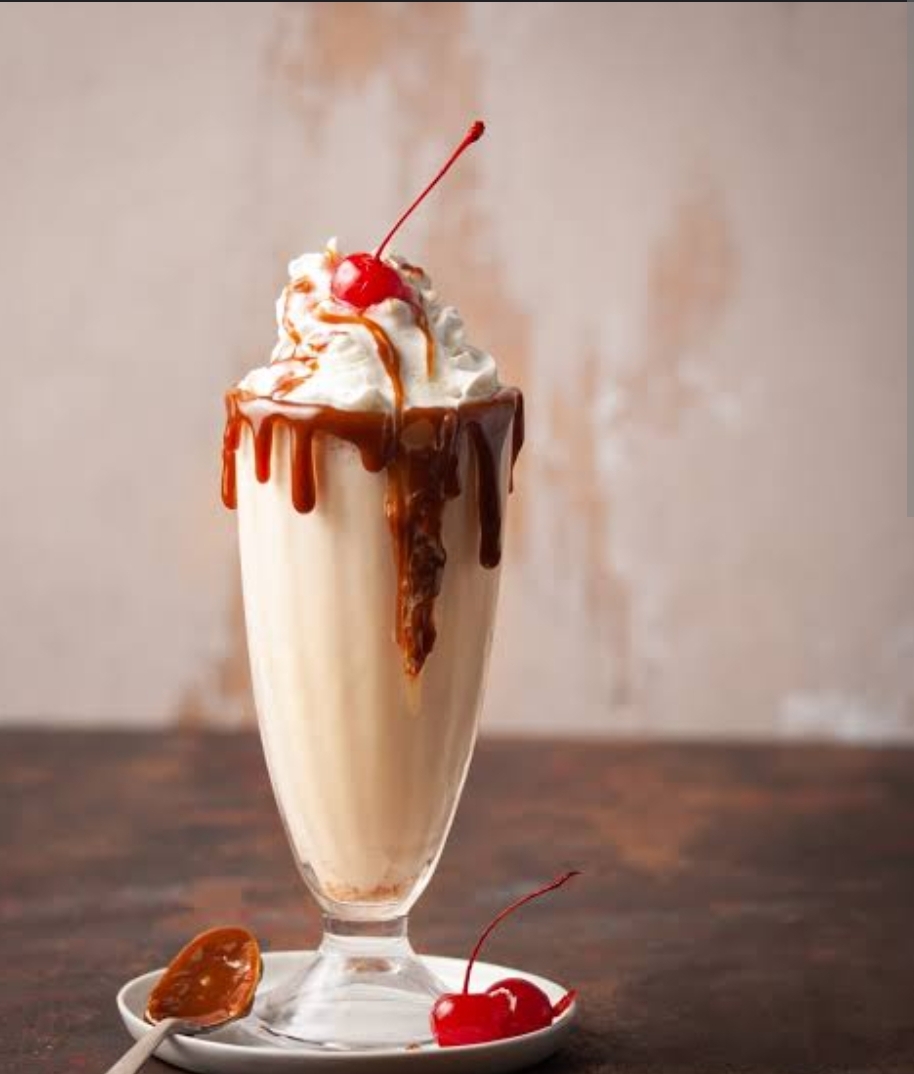 Butter scotch shake 