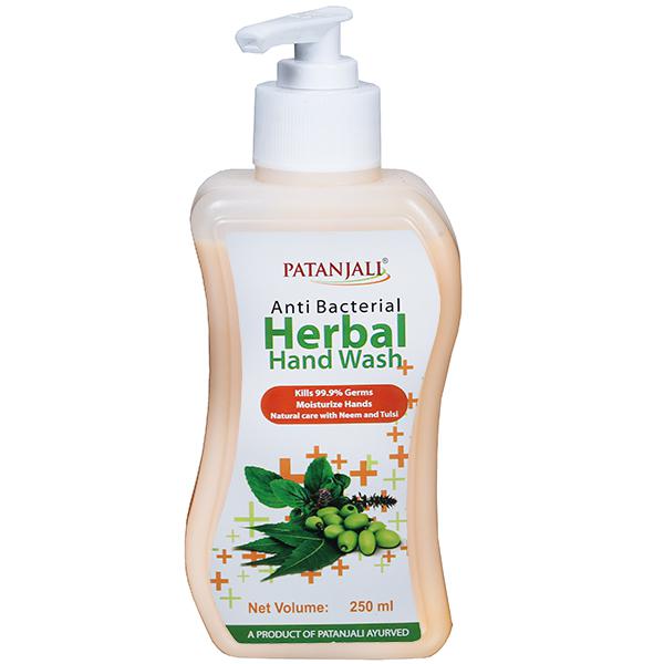 patanjali anti bacterial herbal hand wash