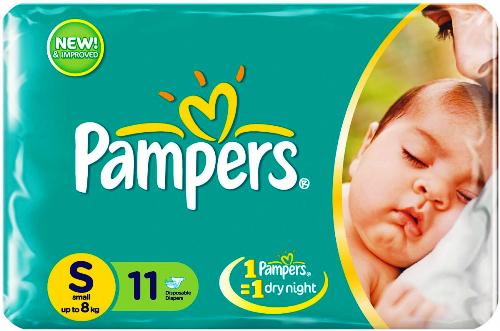 Pampers padsmall new baby