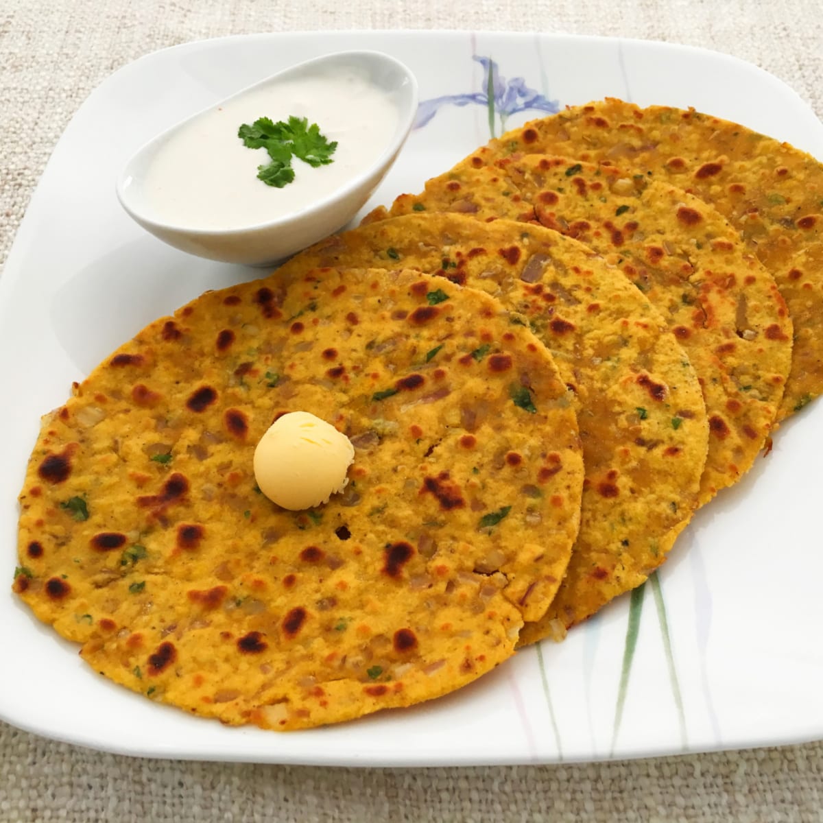 Butter Missi roti