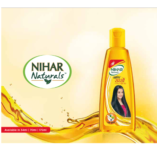 Nihar sarso hair oil