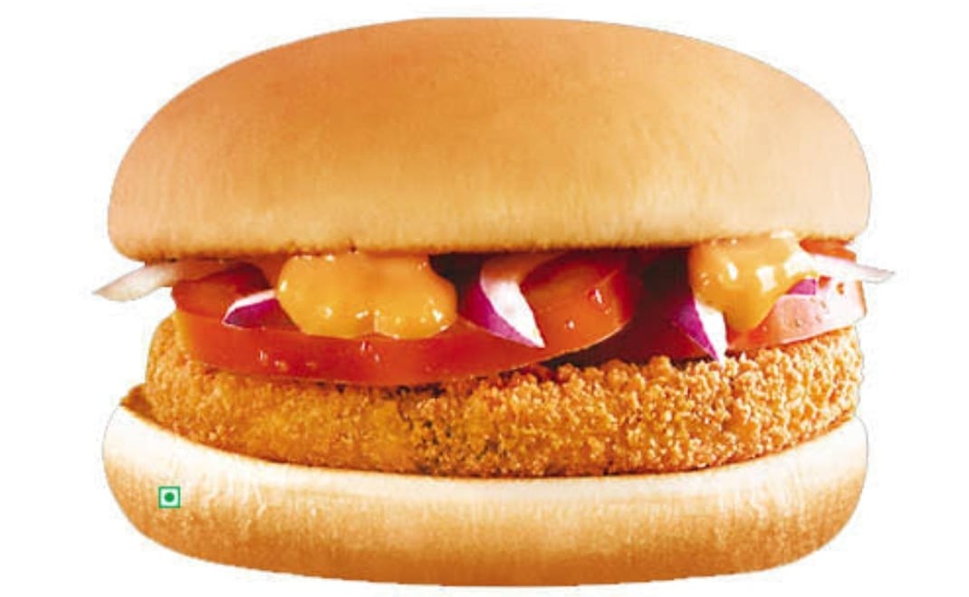 Aloo tikki burger 