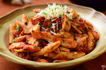 PASTA ARABIATA CHICKEN 