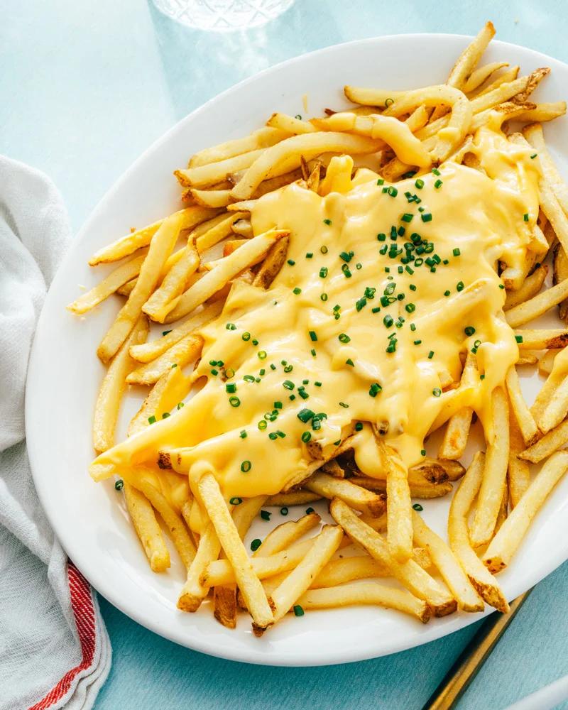 Cheese masala fries 