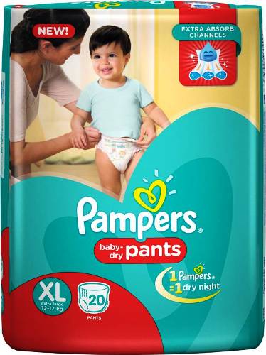 Pampers pantsextra large 20
