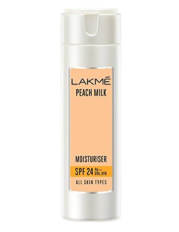 lakme peach milK moisturiser SPF 24 ( for all skin)