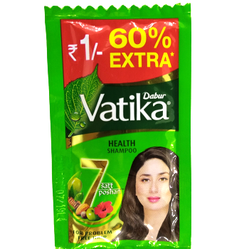 Dabur vatika shampoo pouch 