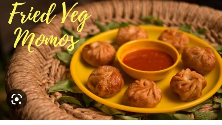 Veg momo fry