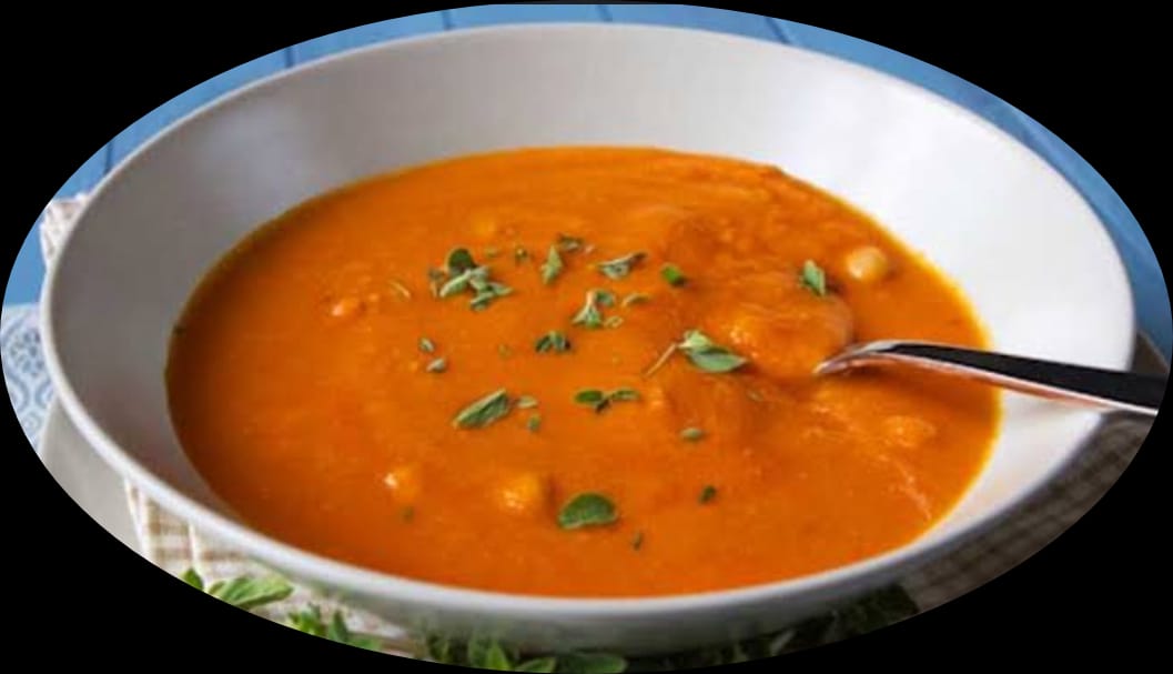 Chana tomato mix soup 