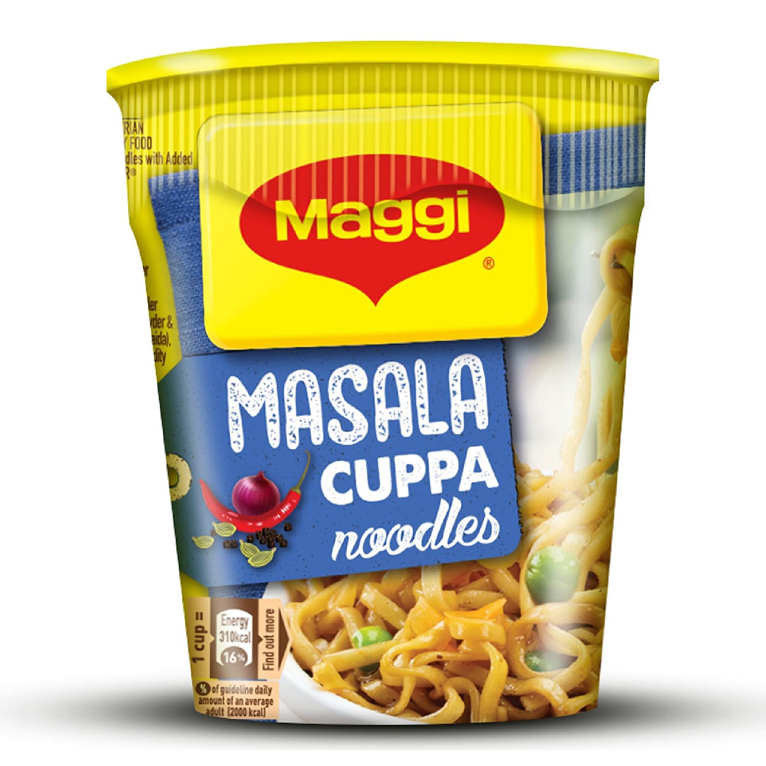 Maggi masala cup noodles