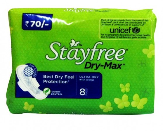 Stayfree Dry Max Ultra Dry 