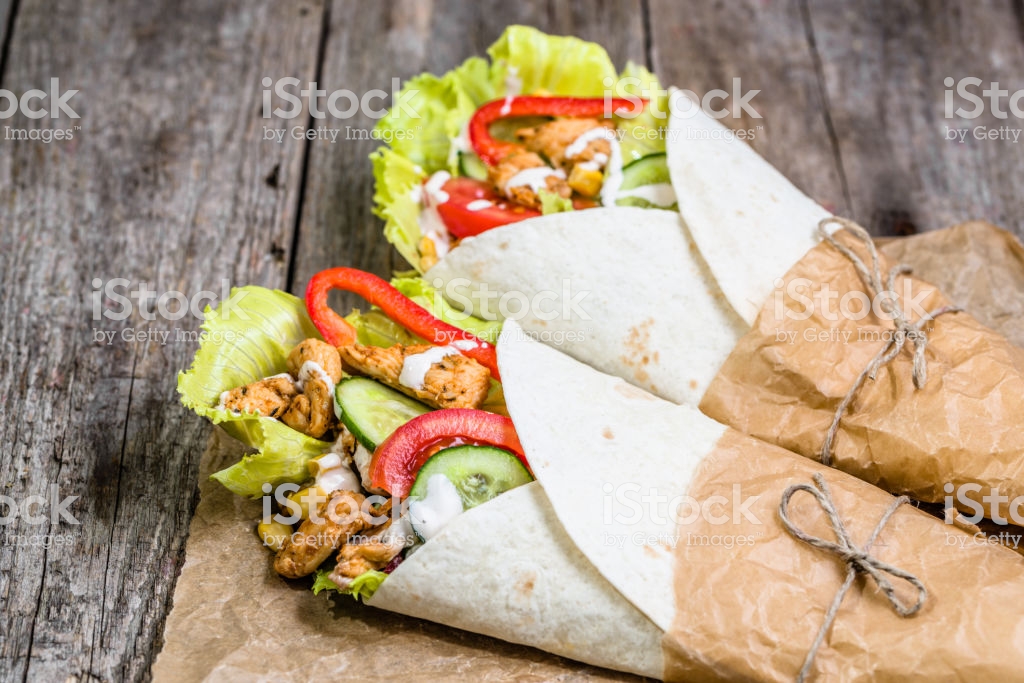 GRILLED MEXICAN WRAPS CHICKEN