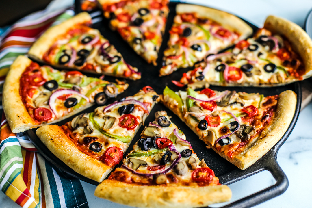 Veggie pizza