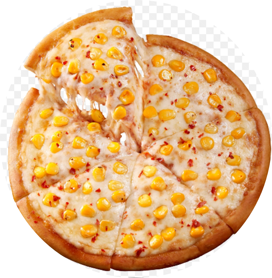 Corn Cheese Pizza