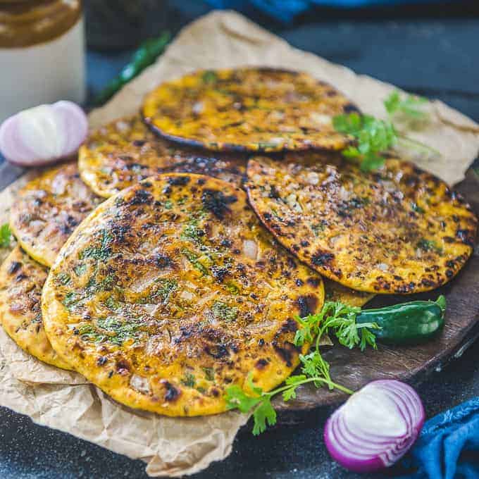 Tandoori missi pyaj roti