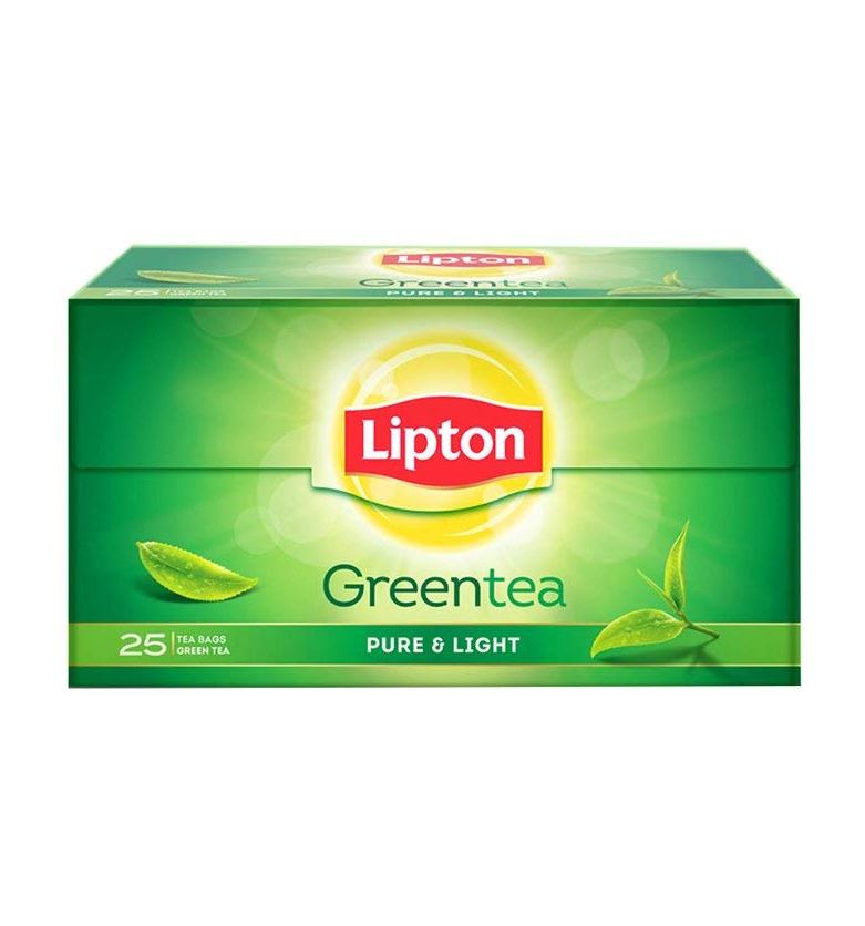 Lipton green tea bags pure & light
