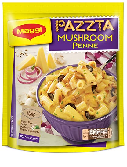 Maggi pazzta mushroom penne
