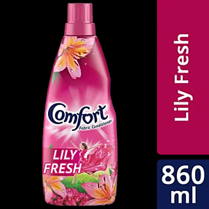 COMFORT FABRIC CONDITIONER LILY FRESH 860ML
