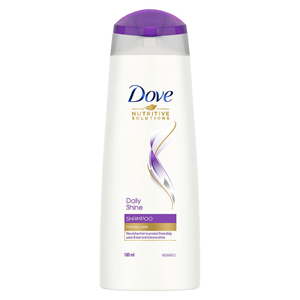 DOVE DAILY SHINE SHAMPOO 180ML