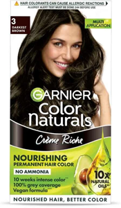 GARNIER DARKEST BROWN NO.3 7060ML