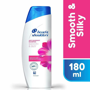 HEAD AND SHOULDER SMOOTH AND SILKY SHAMPOO 180ML