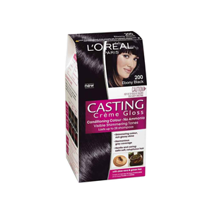 LOREAL CASTING CREME GLOSS 200 EBONY BLACK 21G24ML