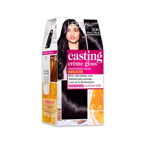 LOREAL CASTING CREME GLOSS 200 EBONY BLACK 87.5G72ML192.5ML