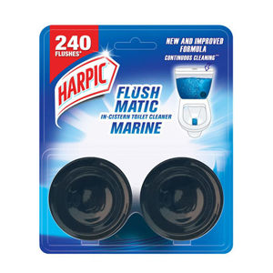 HARPIC FLUSH MATIC TOILET CLEANER MARINE 2U*50G