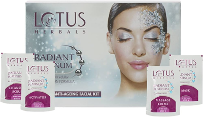 LOTUS RADIANT PLATINUM FACIAL KIT