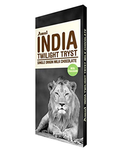 AMUL INDIA TWILIGHT TRYST SINGLE ORIGIN MILK CHOCOLATE 125G