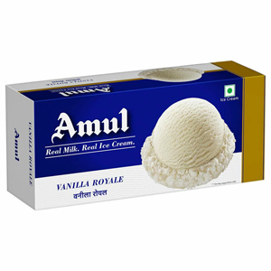 AMUL VANILA ICE CREAM 750ML
