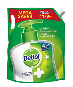 DETTOL ORIGINAL LIQUID HAND WASH 1.5L