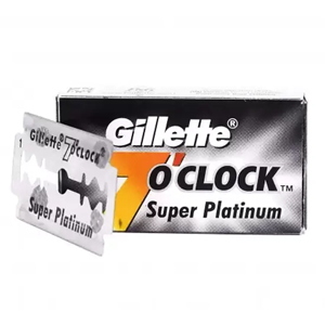 GILLETTE 7 O CLOCK SUPER PLATINUM BLADE 10N