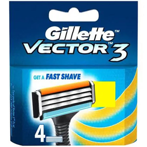 GILLETTE FAST SHAVE VECTOR  4N