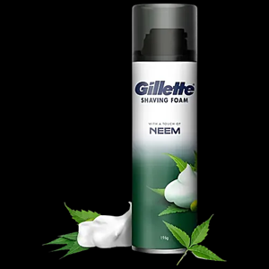GILLETTE SHAVING FOAM NEEM 196G